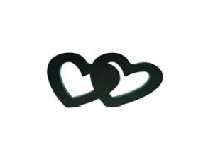 CUORE DOPPIO OASIS 38X57X6CM
