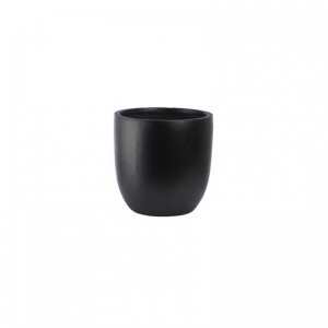 VASO RESINA D42 H43 cm - nero