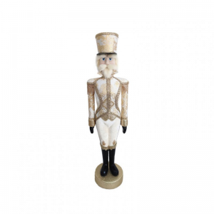 SOLDATO 27XH105cm - white/gold
