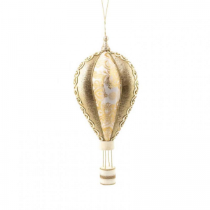 MONGOLFIERA 28XH58cm - cream/gold