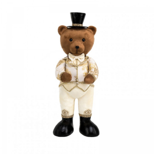 ORSO 23X21XH60cm - gold/cream
