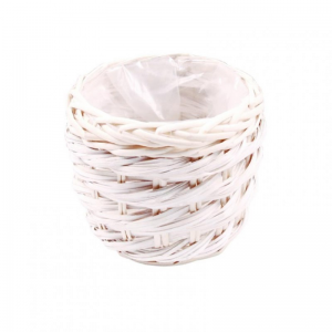 CESTO D24 H19 - bianco