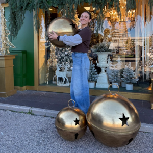 BUBBOLO GIGANTE METALLO D51 H62 -gold