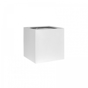 VASO BLOCK RES/CEM.30X30X30-matt white