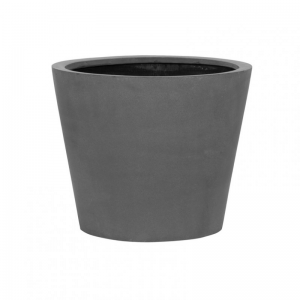 VASO BUCKET RES/CEM.D50 H40CM - grey