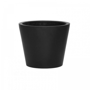 VASO BUCKET RES/CEM.D58 H50CM - black