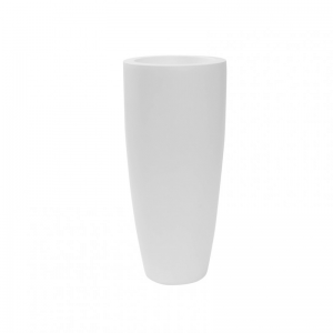 VASO DAX RES/CEM.D47H100-bianco opaco