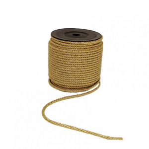 CORDONE LUREX  5MM 50MT -oro
