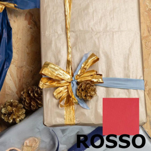 CARTA VELINA FSC 24FOGLI 50X70cm - rosso