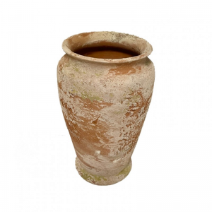 VASO terracotta 10,5 H33 CM- scavo