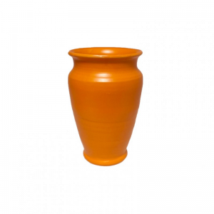 VASO CERAMICA D9,5 H21 CM- arancio