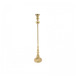 CANDELABRO METALLO 12,5x12,5 h70cm-gold