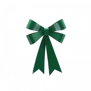 FIOCCO METALLO 36,5X8,5 H52,5 CM -green