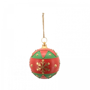 BUBBOLO GIGANTE METALLO D34,5 H41,5-red