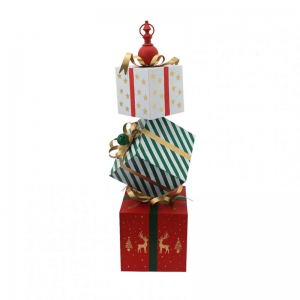 PACCHI REGALO METALLO 46,5X41 H123,5 CM