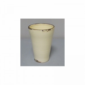 VASO CERAMICA 20X14CM -crema
