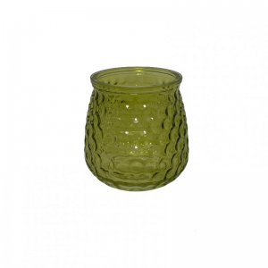 VETRO D10 H10 CM  - verde oliva