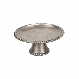 ALZATA ALLUM D30,5 H3 CM -ant.nickel