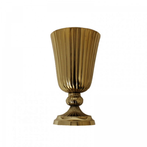 GOLD PLATED H16.5CM ALUMINUM CUP