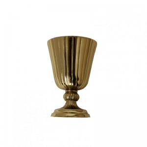 GOLD PLATED ALUMINUM CUP H12CM