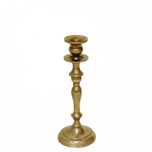 CANDELABRO ALLUMINIO H27 - raw gold