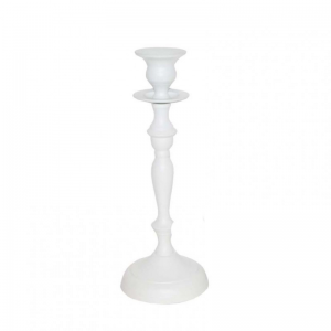 CANDELABRO ALLUMINIO H27 - white matt