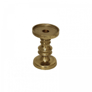 CANDELABRO ALLUMINIO H13 - raw gold
