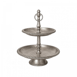 ALZATA ALLUM. D30 H45 3PIANI -ant.nickel