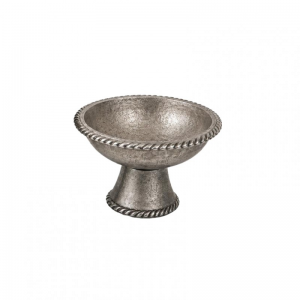 ALZATA ALLUM D22 H8 CM -ant.nickel