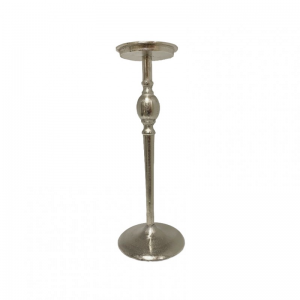 CANDELABRO ALLUMINIO H42 - raw nickel