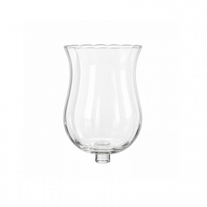 PARAFIAMMA VETRO RIGATO D11,2 H16,5 cm