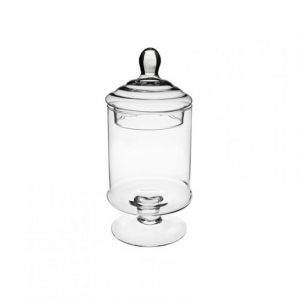BARATTOLO VETRO D12 H24 cm