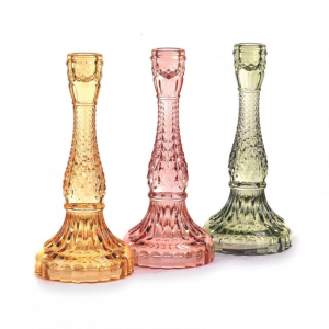 CANDELABRO VETRO 3MOD. D3,5 H22