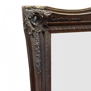 SPECCHIO est.H145X85/int.H118X58CM -oro