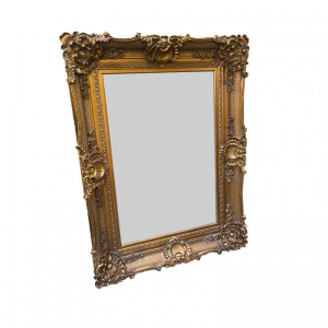 SPECCHIO est.H122X90/int.H90X60CM -oro