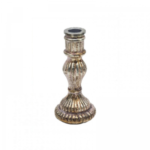 CANDELABRO mercury d8 h15 -pink/gold