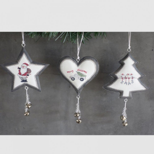 CUORE/ALBERO/STELLA C/BUBBOLI CM 15