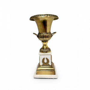COPPA ALLUMINIO/MARMO 15,5X15,5 H41-bian