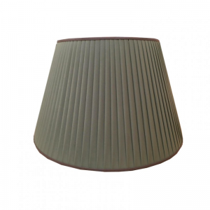 CAPPELLO LAMPADA 45X27 H26 verde/castagn