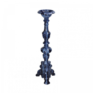 CANDELABRO ALL.d16 h52 cm - blue