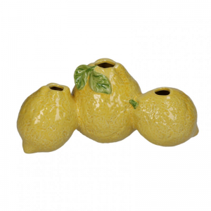 VASO LIMONE TERRACOTTA 20,5XH9,5-yellow