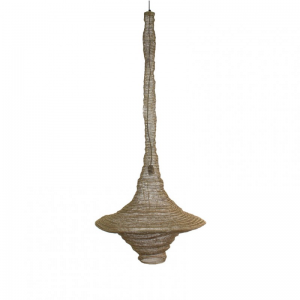 LAMPADARIO IRON 62X62X142cm - bronze