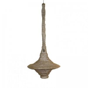 LAMPADARIO IRON 72X72X173cm - bronze