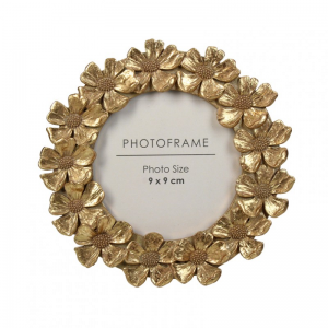 CORNICE POLIRES. 9X9cm - gold