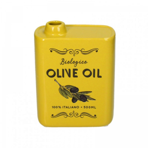 VASO LATTA OLIO CERAMICA 13X5,5 H17