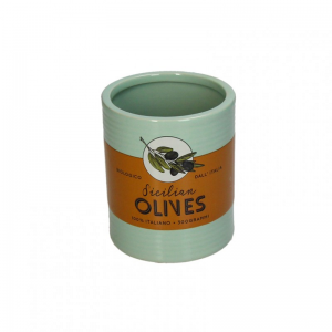 VASO LATTA OLIVE CERAMICA D11 H13,3