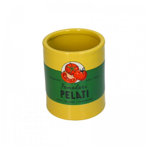 VASO LATTA POMODORI CERAMICA D11 H13