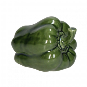 PEPERONE CERAMICA 12X9X8cm - verde
