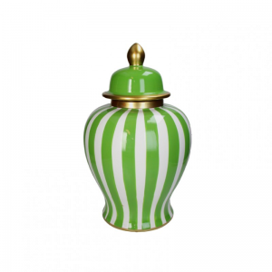 VASO PORCELLANA D28 H45cm - verde