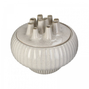 VASO TUBE CERAMICA D36 H30cm - white